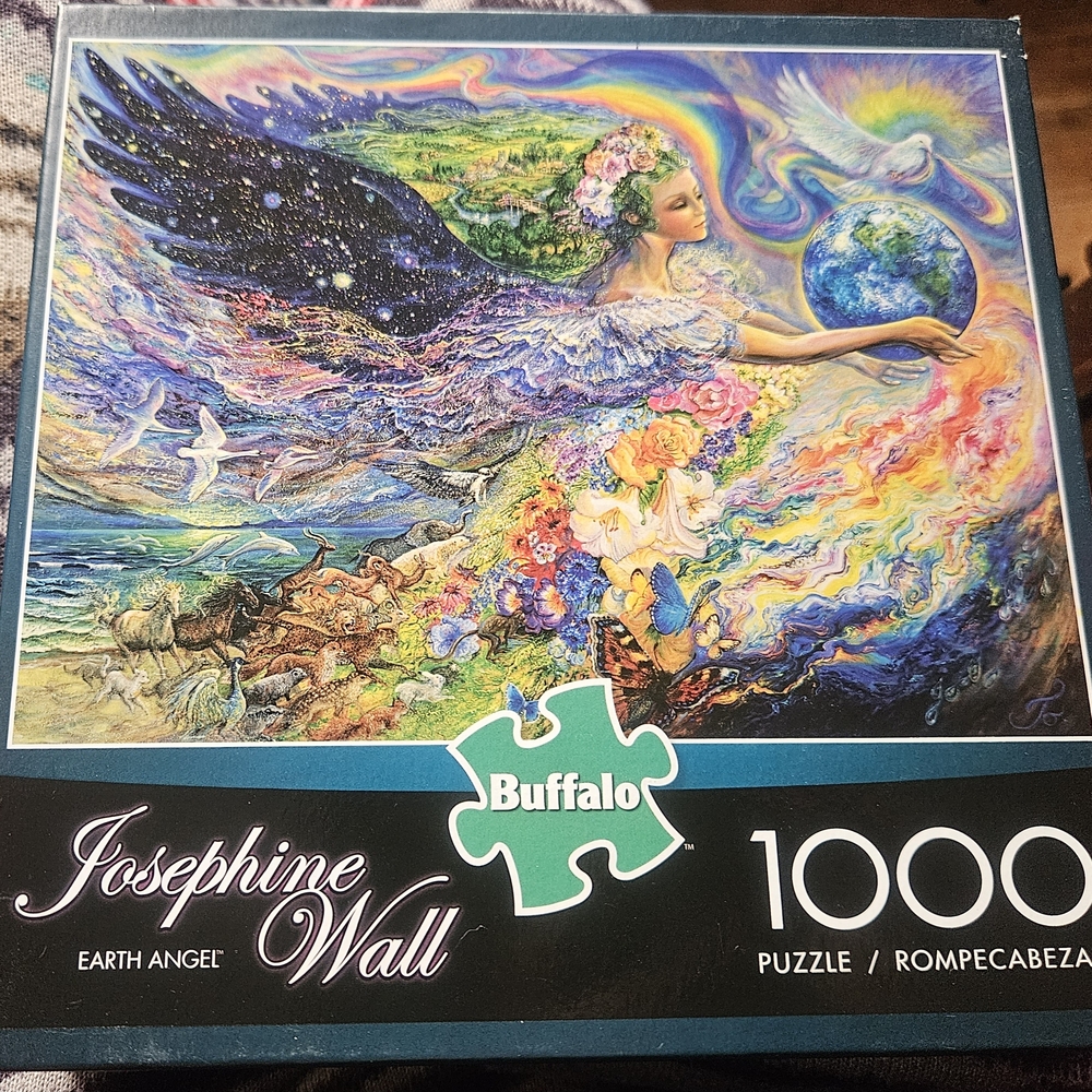 Josephine Wall Colorful Earth Angel Puzzle